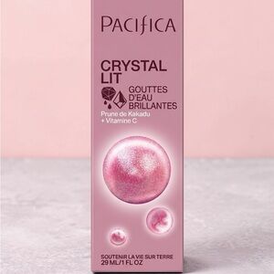 Pacifica Crystal Lit Glowy Glisten Drops — Pearlescent Rose